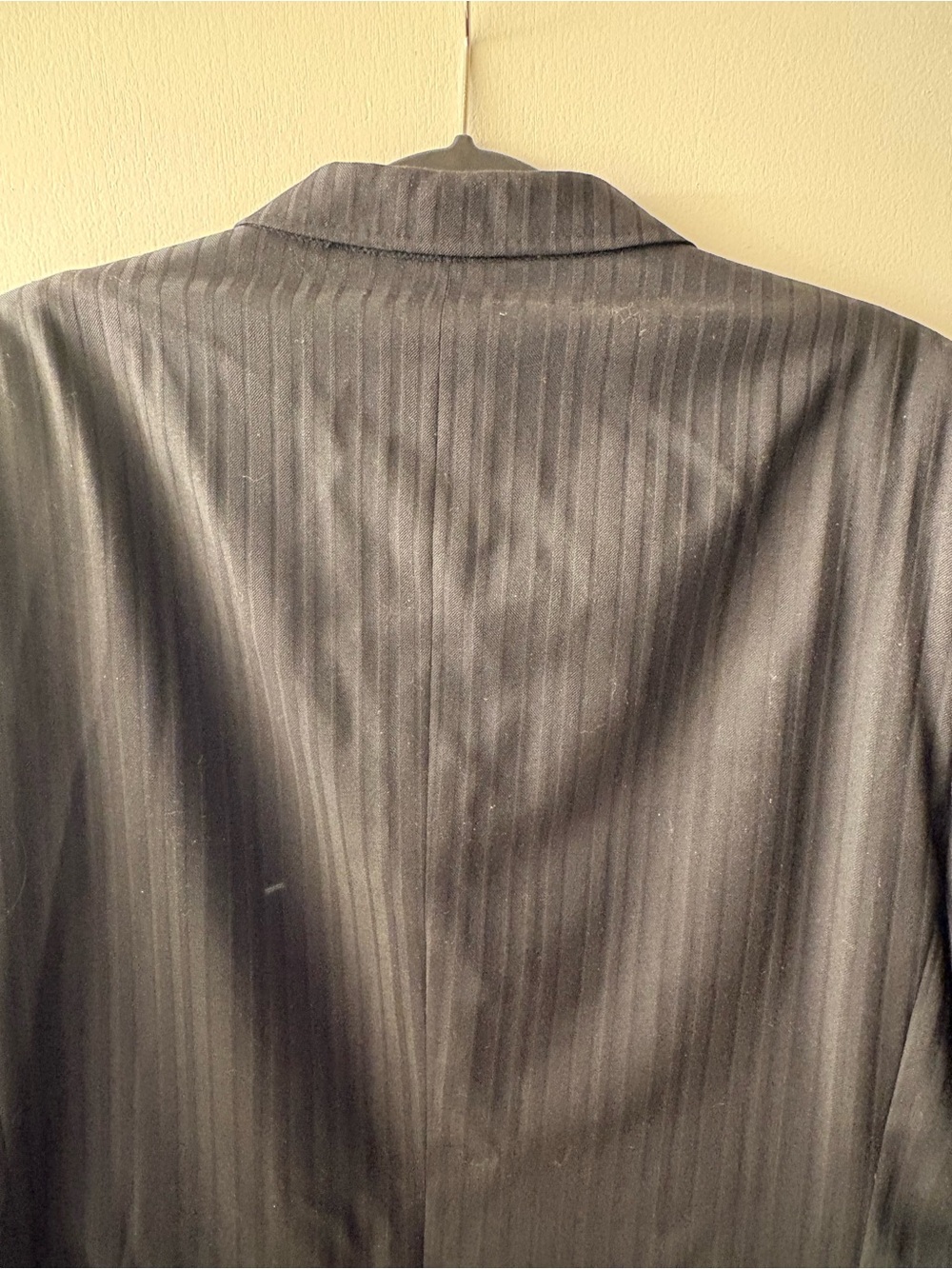 Dolce & Gabbana Black Virgin Wool Herringbone Blazer Sport Coat Size 52 Italy - Picture 8 of 12